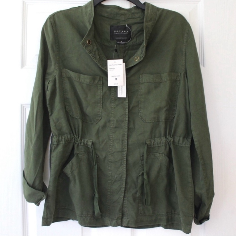 Sanctuary Green Utility Jacket